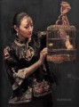 zg053cD131 Chinese painter Chen Yifei